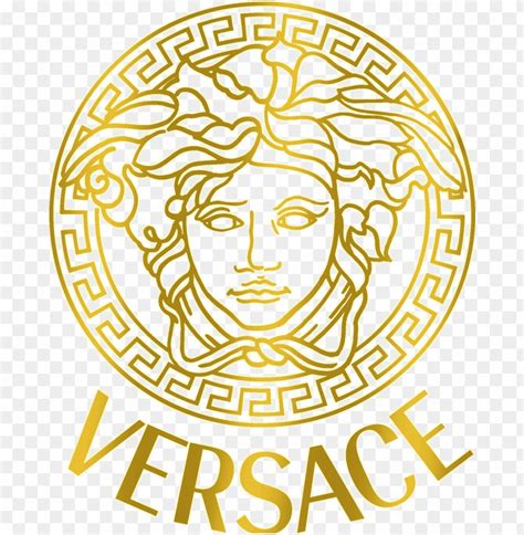 versace gold number|versace logo gold transparent.